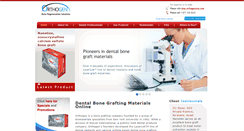 Desktop Screenshot of orthogencorp.com